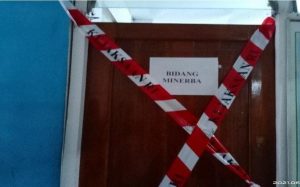 BREAKING NEWS: Kejagung Segel Kantor ESDM Sultra