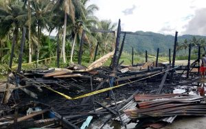 Rumah Warga Tahibua Hangus Terbakar