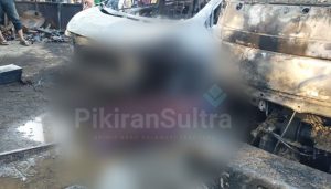 Truk Tangki BBM 5000 Liter Meledak Tewaskan Seorang Tukang Las