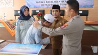 Kapolres Pasuruan Kota Angkat Anak Korban Tewas Sekeluarga Tertabrak Kereta Sebagai Anak Asuh
