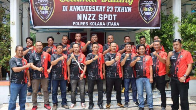 NNZZ-SPDT VXIII Polres Kolut Rayakan Anniversary ke-23