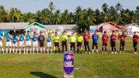 Riota Cup I Resmi Ditabuh, 16 Club Bola Bentrok di Lapangan Andi Kondara Lambai