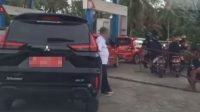Sejumlah Mobil Dinas Dijumpai Antri BBM Subsidi di Kolut