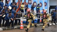Damkar Kolut Antusias Ikuti National Firefighter Skill Competition 2024