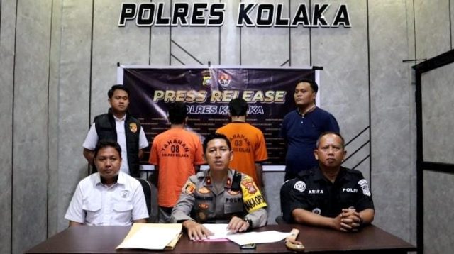 Polres Kolaka Tangkap 3 Pelaku Maling HP, 1 Resedivis dan 2 Lainnya Disertai Kekerasan