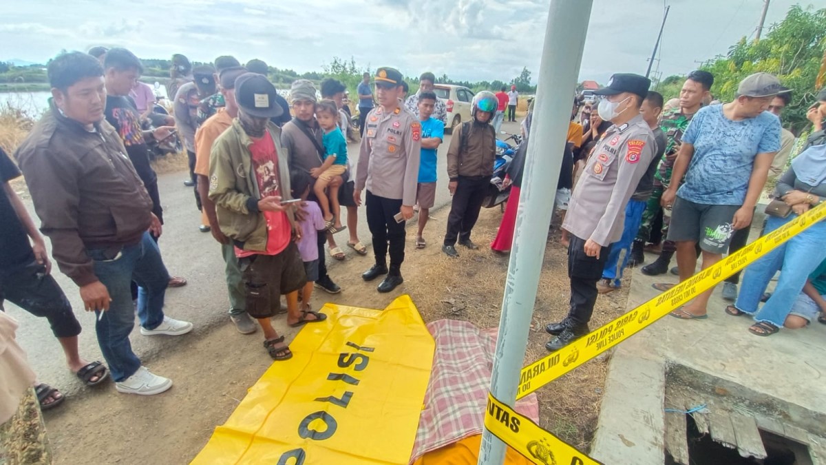 Warga Kolaka Digegerkan Temuan Mayat di Drainase