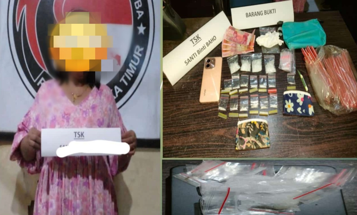 Polres Koltim Tangkap Seorang Pengedar Narkotika, Sita 17 Saset Sabu Siap Edar