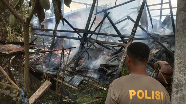Rumah di Kolaka Ludes Terbakar, Diduga Lupa Padamkan Api Saat Memasak