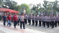 Polres Kolaka Siagakan Pasukan Pengamanan Pemilukada 2024