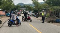 Jalan Trans Sulawesi Dalam Kota Lasusua Ditutup Sementara Pada Hari Pendaftaan Bacabup Kolut