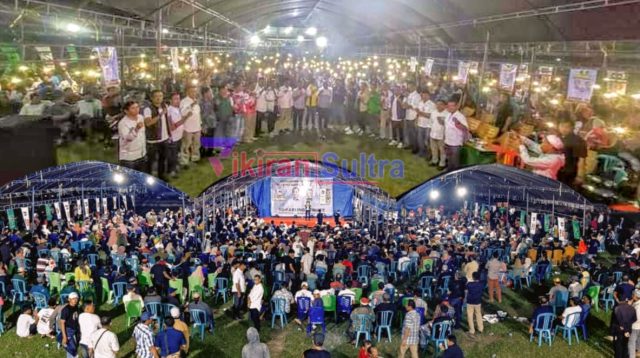 Tak Terbendung, Ribuan Warga Berjibun di Lapangan Desa Latali Demi Sumarling-Timber