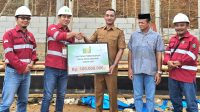 PT. BSJ Berkontribusi Pembangunan Dua Balai Desa di Laskep