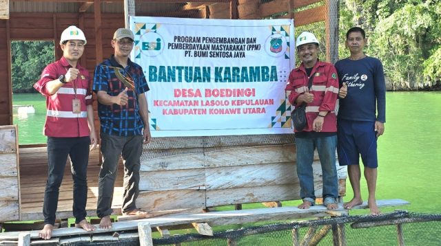 PT BSJ Bantu Karamba di Laskep, Ikhtiar Menyulam Harapan di Tengah Gelombang
