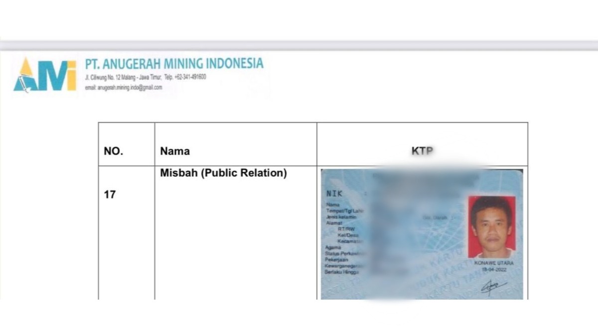 Dicatut Namanya Sebagai Public Relation PT AMI, Tokoh Pemuda Molawe Akan Tempuh Jalur Hukum