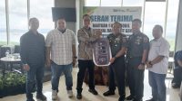 Kodim 1430/Konut Terima Hibah Kendaraan dan Genset dari PT ANTAM UBPN Konut