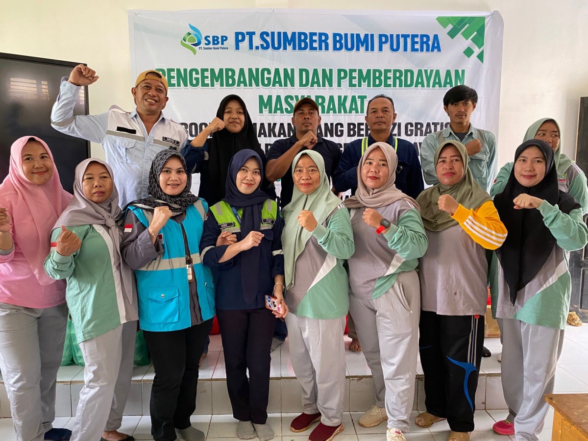 PT SBP Berbagi Lewat Program Makan Bergizi Gratis