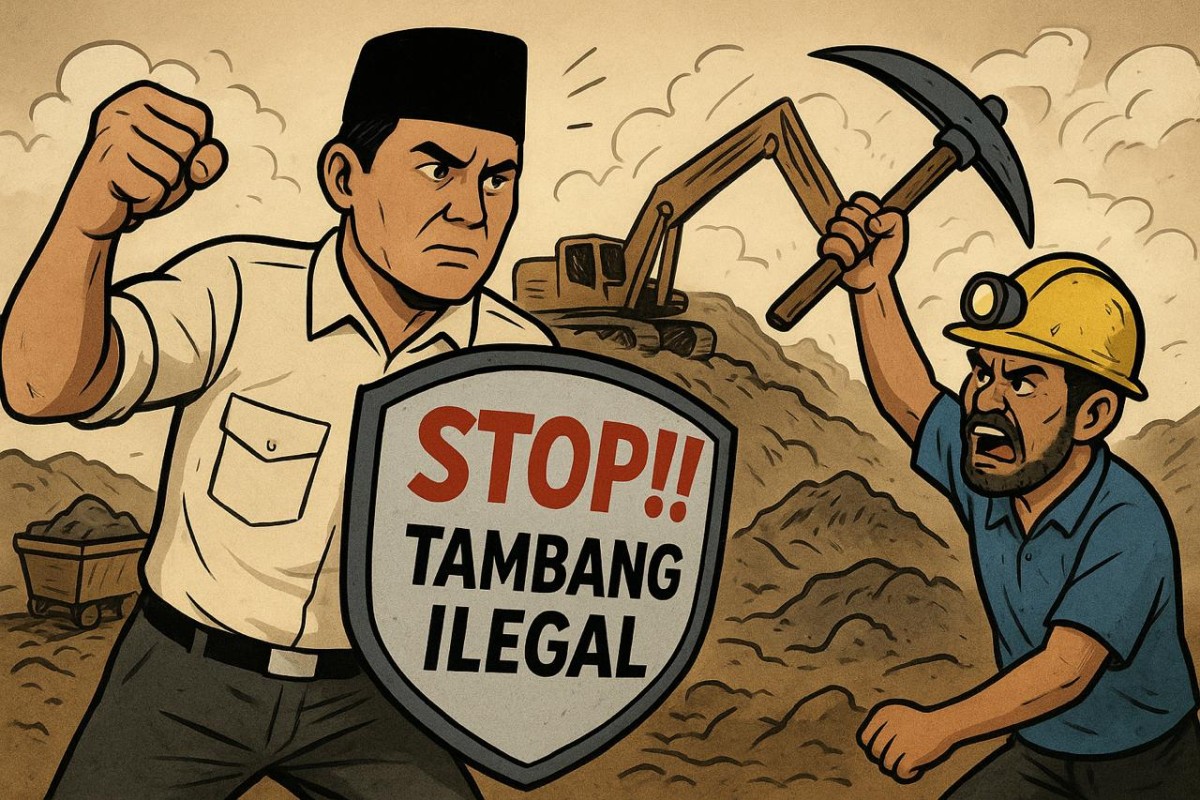 Lacak dan Forkam HL Kompak Dukung Prabowo Berantas Tambang Ilegal