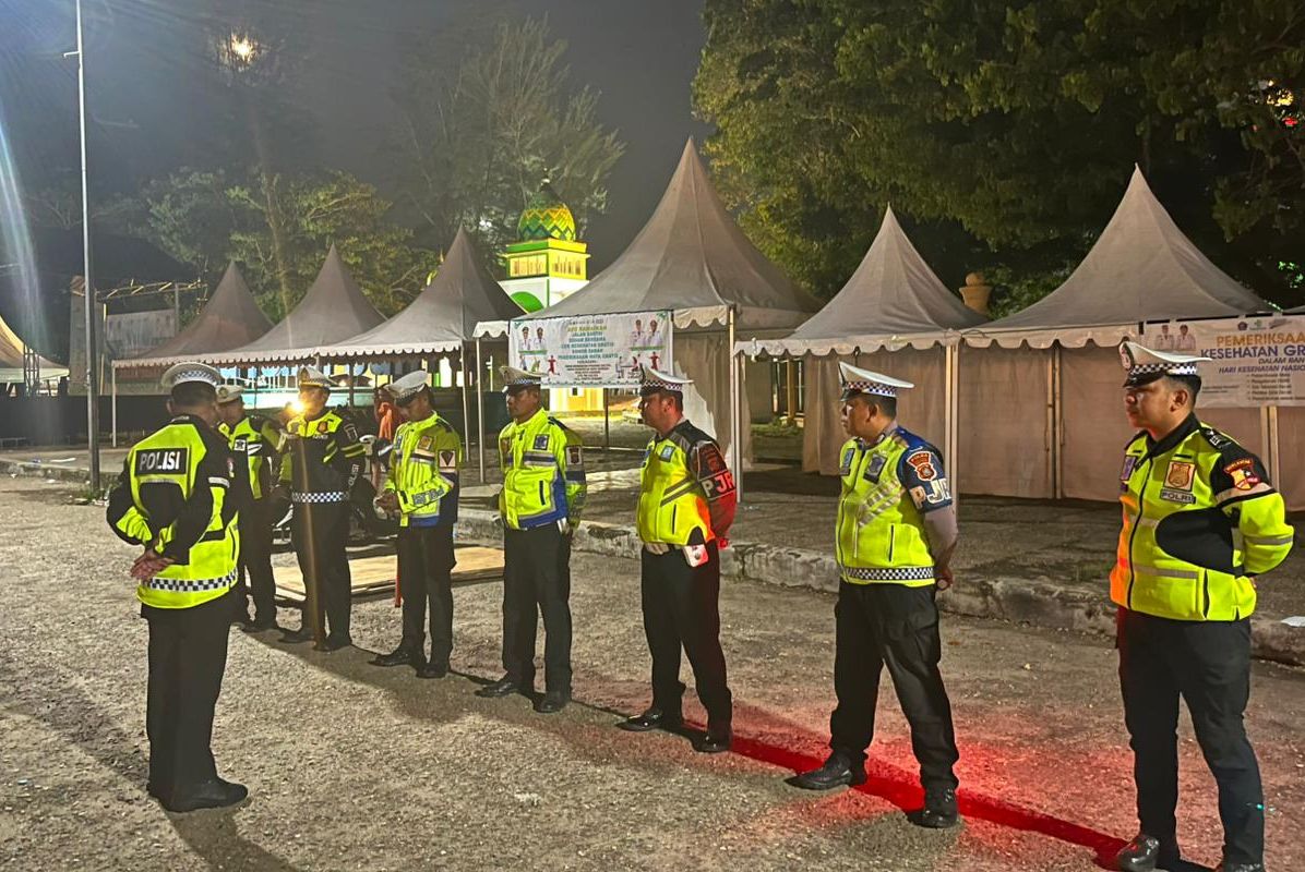 Cegah Balap Liar, Ditlantas Polda Sultra Intensifkan Patroli Malam Minggu