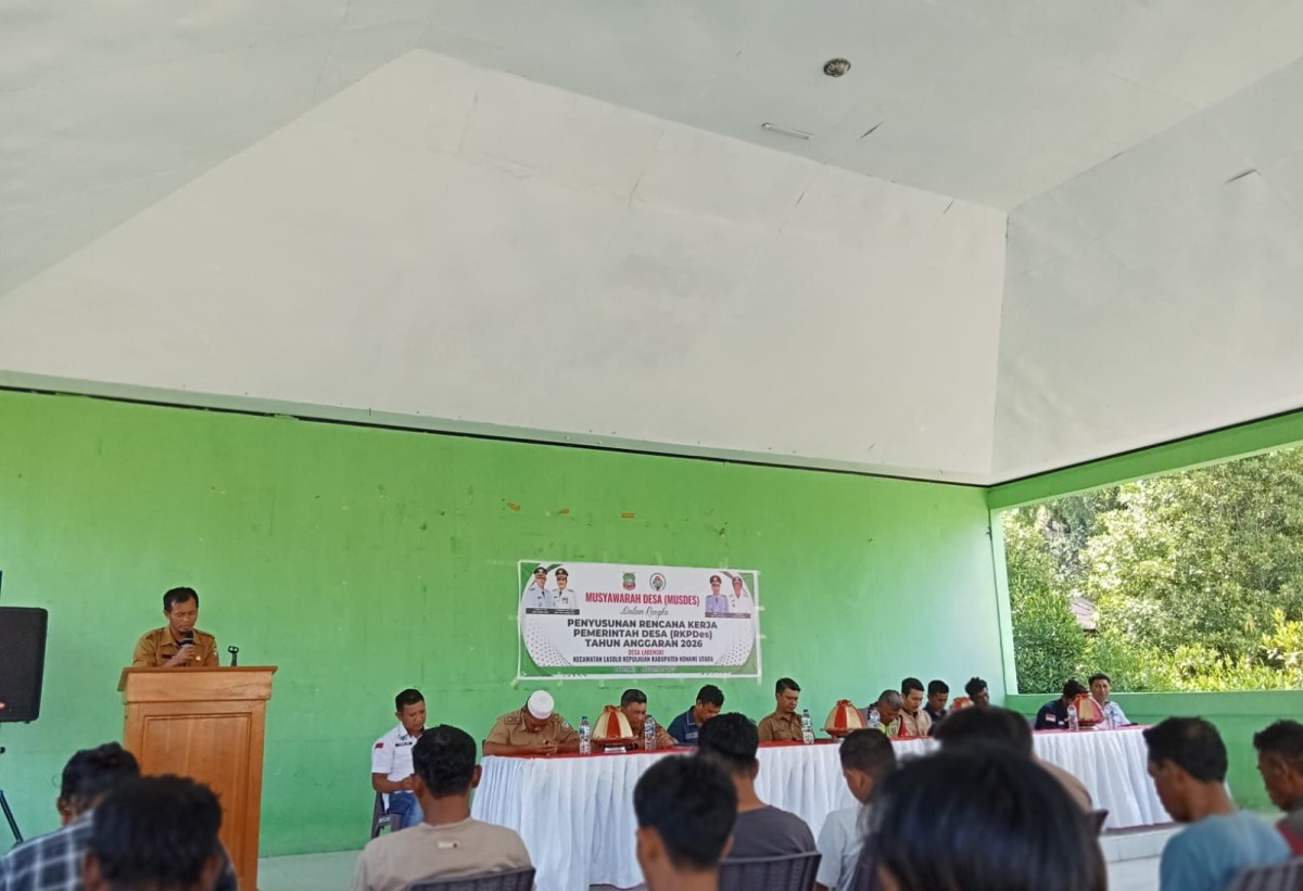 Desa Labengki Gelar Musdes RKPDes 2026, Komitmen Perkuat Pembangunan