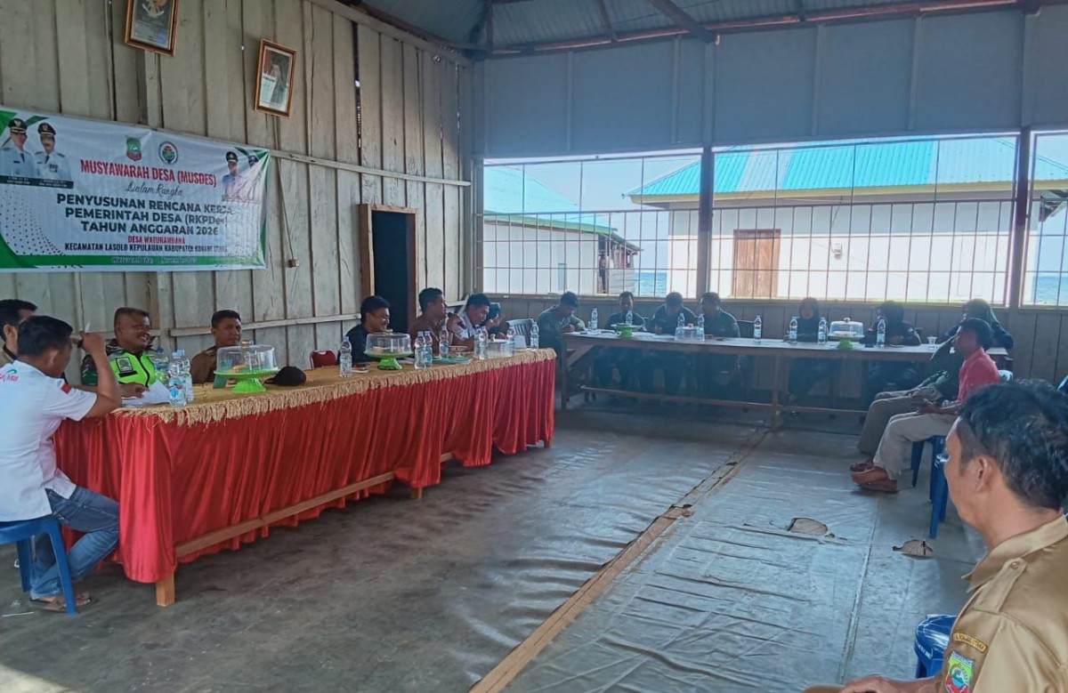 Desa Waturambaha Gelar Musdes RKPDes 2026, Bahas Prioritas Pembangunan dan Pemberdayaan Masyarakat