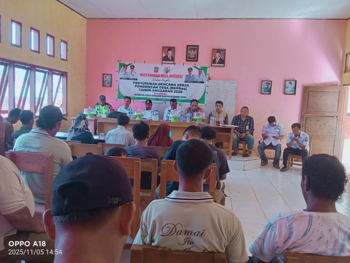 Musdes Boedingi 2026, Wujudkan Pembangunan yang Lebih Terarah Musdes Boedingi 2026, Wujudkan Pembangunan yang Lebih Terarah