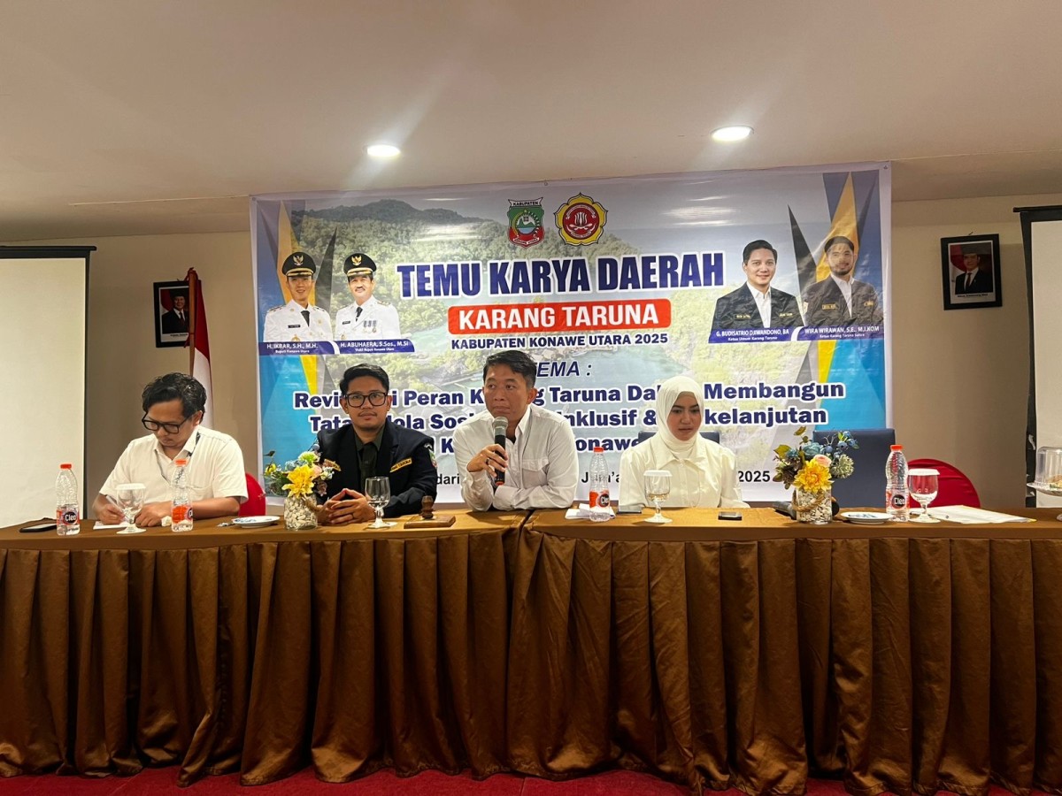 Muladis Didaulat Ketua Karang Taruna Konut, Komitmen Perkuat Peran Pemuda Lewat Kolaborasi Muladis Didaulat Ketua Karang Taruna Konut, Komitmen Perkuat Peran Pemuda Lewat Kolaborasi