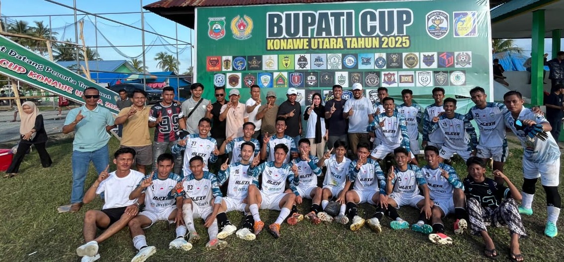 Tapunopaka FC Melaju ke Semifinal Bupati Cup 2025, Harumkan Nama Desa di Kancah Sepak Bola Konut