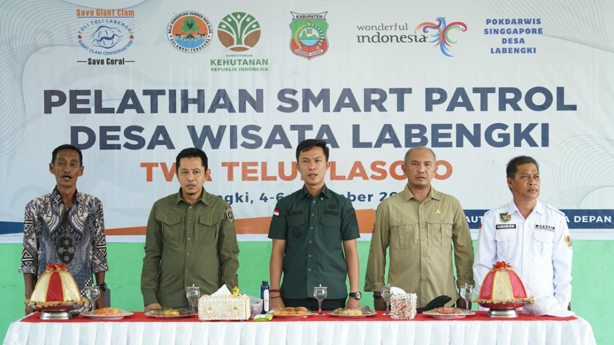 Bupati Ikbar Buka Pelatihan SMART Patrol di Labengki, Jaga Keindahan, Rawat Masa Depan