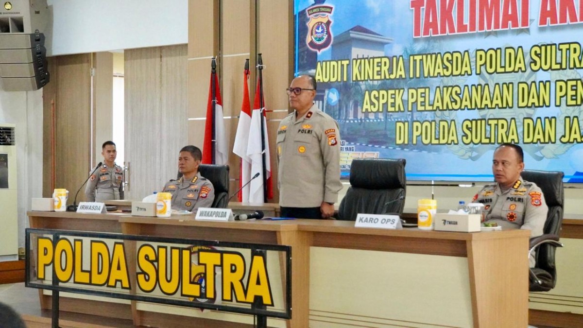 Audit Tahap II Itwasda, Dirlantas Polda Sultra Tegaskan Komitmen Kinerja