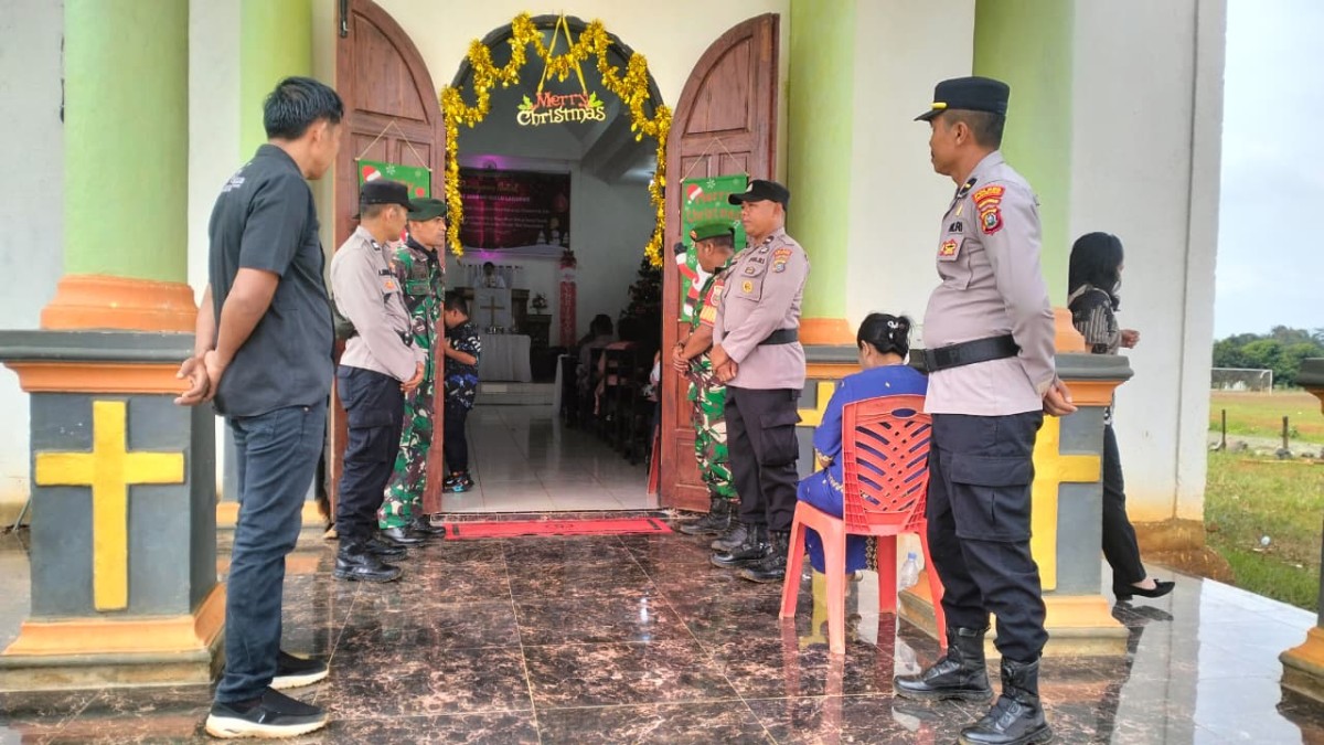 Polres Konut Turunkan 71 Personel Amankan Ibadah Natal