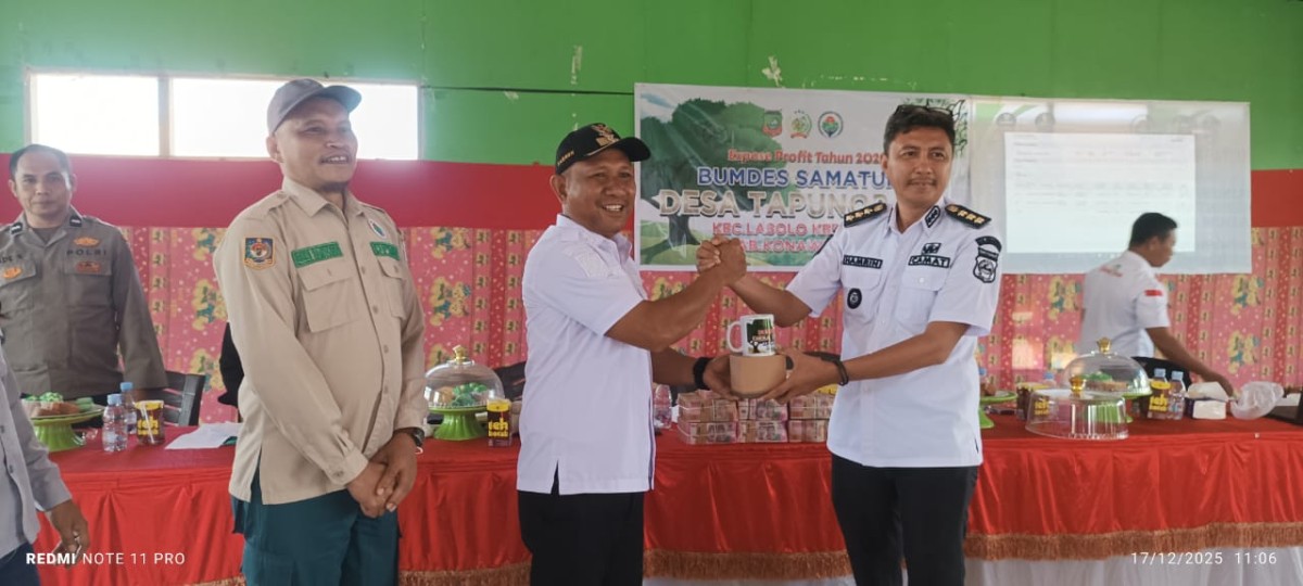 Pertama di Sultra, BUMDes Samaturu Desa Tapunopaka Catat Omzet Rp 1 Miliar Lebih
