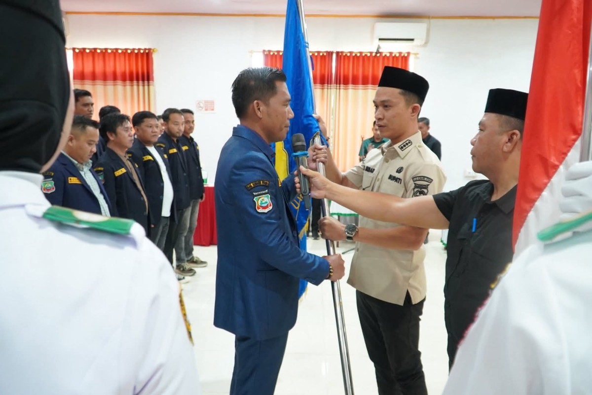 Bupati Ikbar Lantik Pengurus Karang Taruna Periode 2025–2030, Muladis : Wadah Kreativitas Pemuda