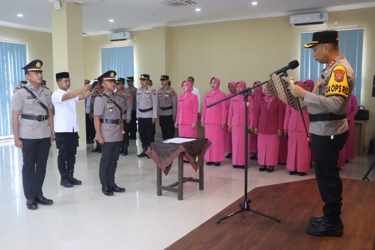 Kasat Lantas Polres Konawe Utara Resmi Berganti