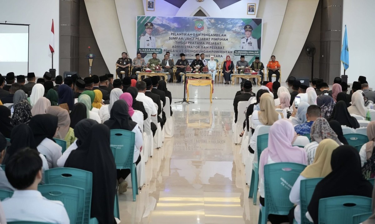 Puluhan Pejabat Eselon II Resmi Dilantik, Bupati Ikbar: Jabatan Adalah Amanah, Bukan Penghargaan
