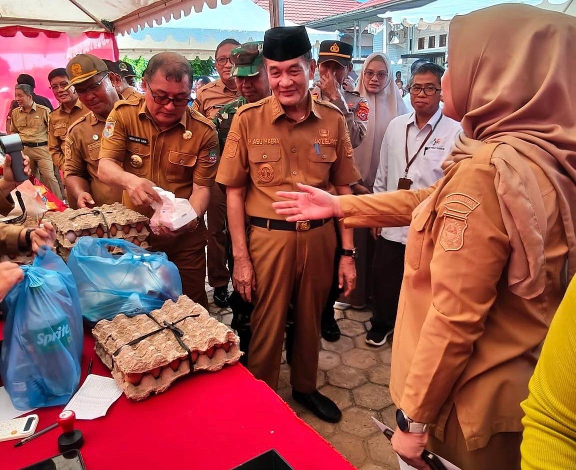 Pemkab Konut Tekan Lonjakan Harga Jelang Idul Fitri Lewat Pasar Murah