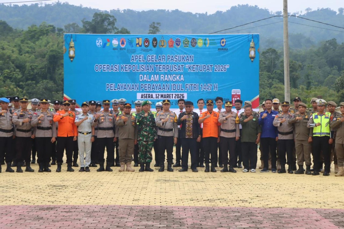 Operasi Ketupat Anoa 2026 Dimulai, Polres Konut Dirikan Tiga Pos Pelayanan