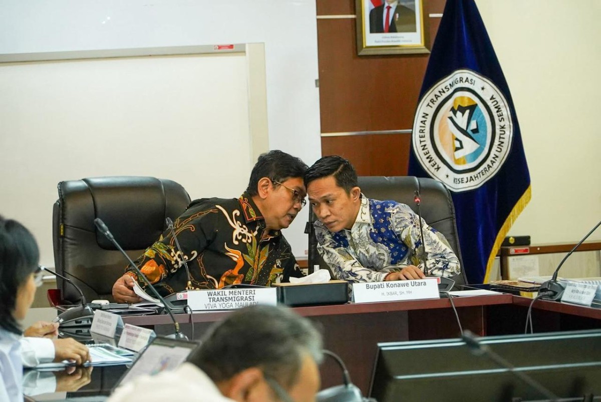 Ikbar Dorong Kawasan Transmigrasi Konawe Utara Jadi Motor Pertumbuhan Ekonomi