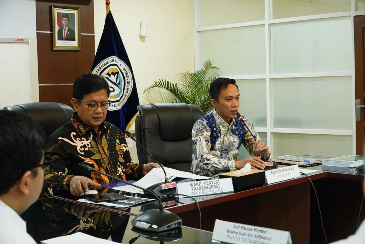 Ikbar Dorong Kawasan Transmigrasi Konawe Utara Jadi Motor Pertumbuhan Ekonomi