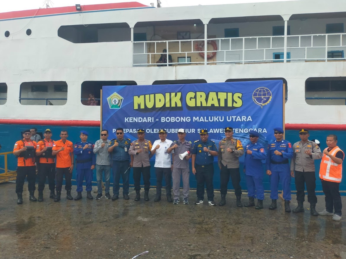 Mudik Gratis 2026 di Kendari Resmi Dilepas, Kapolda Sultra Pastikan Pengamanan Optimal