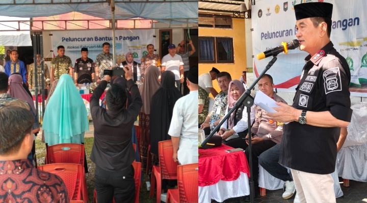 Wabup Abuhaera Pimpin Peluncuran Bantuan Pangan untuk 8.447 KPM
