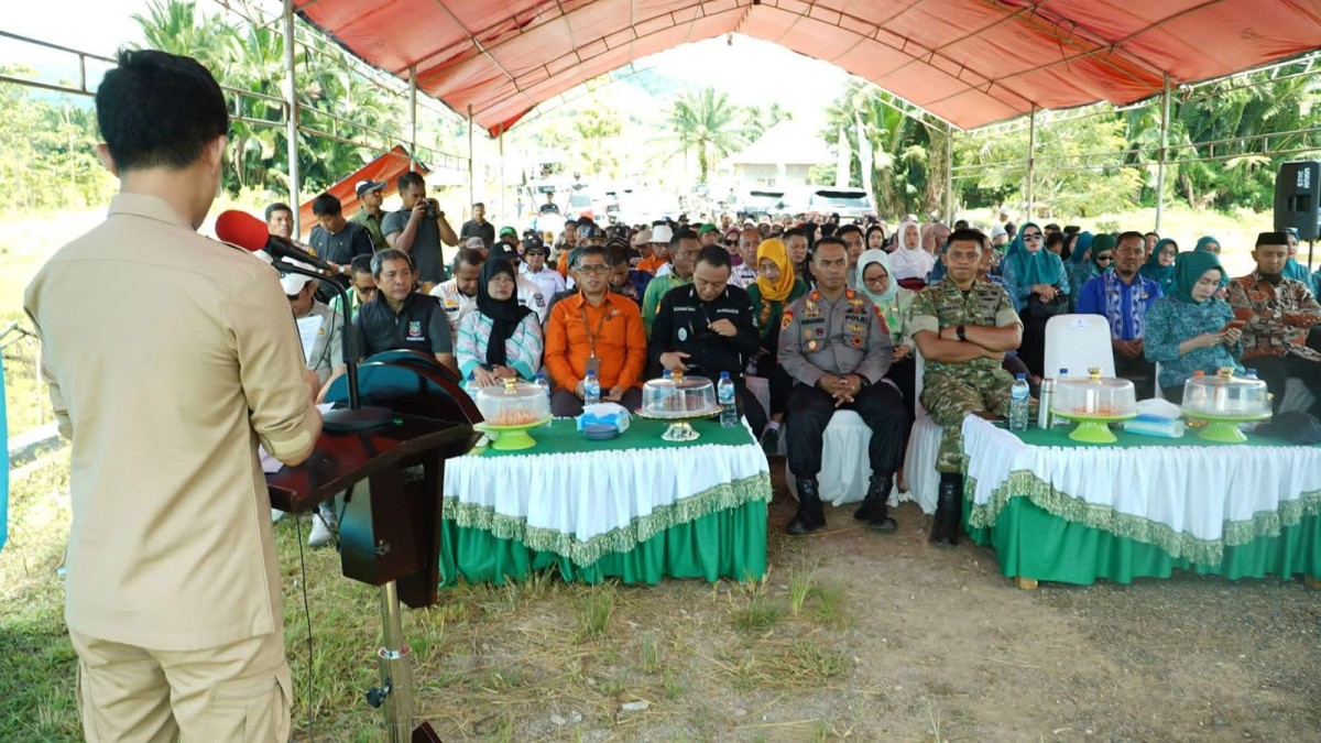 Percepatan Program CSR 10.000 Hektare, Bupati Ikbar Pimpin Tanam Serentak di Asera