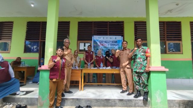 Program Cek Kesehatan Gratis, Puskesmas Lembo Sasar 296 Siswa SMA