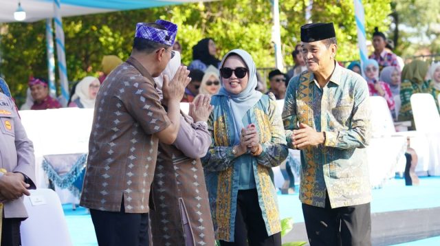 Wabup Konawe Utara Abuhaera Hadiri Pembukaan HUT Sultra ke-62 di Kendari