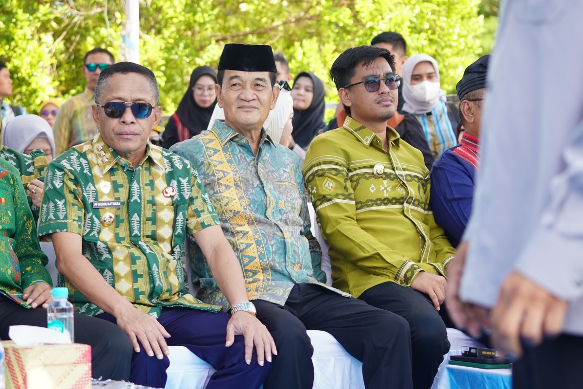 Wabup Konawe Utara Abuhaera Hadiri Pembukaan HUT Sultra ke-62 di Kendari