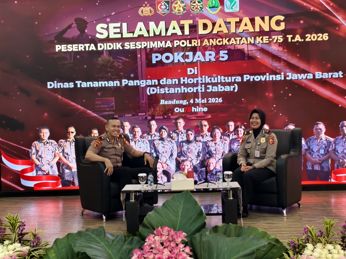Sespimma Polri KKP di Jabar, Perkuat Sinergi Ketahanan Pangan Jagung