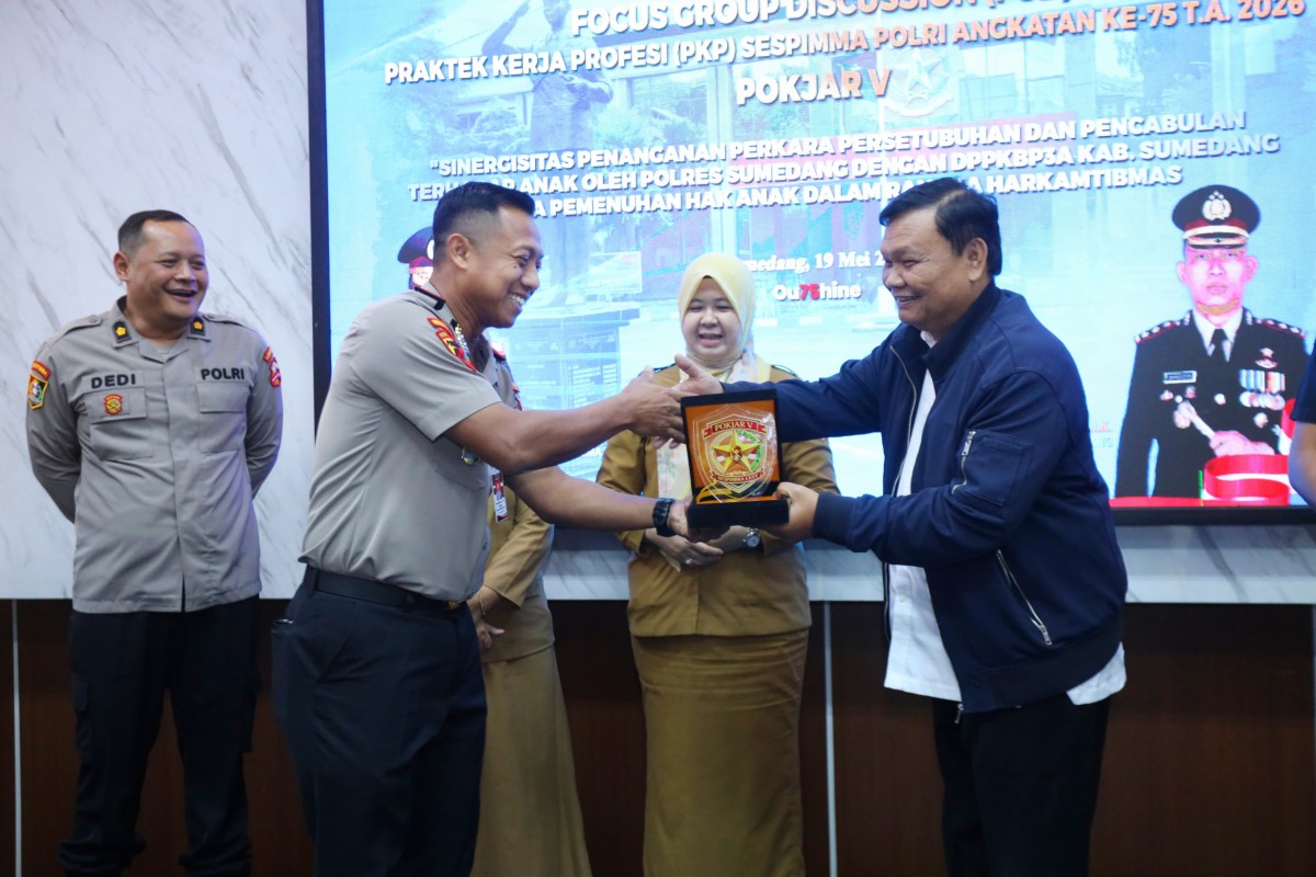 Lewat FGD di Sumedang, Sespimma Polri Kaji Model Penanganan Kasus Kekerasan Seksual Anak Lewat FGD di Sumedang, Sespimma Polri Kaji Model Penanganan Kasus Kekerasan Seksual Anak