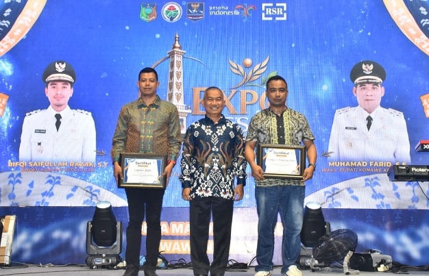 Desa Laywo Jaya Raih Penghargaan Desa Inovatif dan Desa Digital Terbaik di Expo Desa Konkep