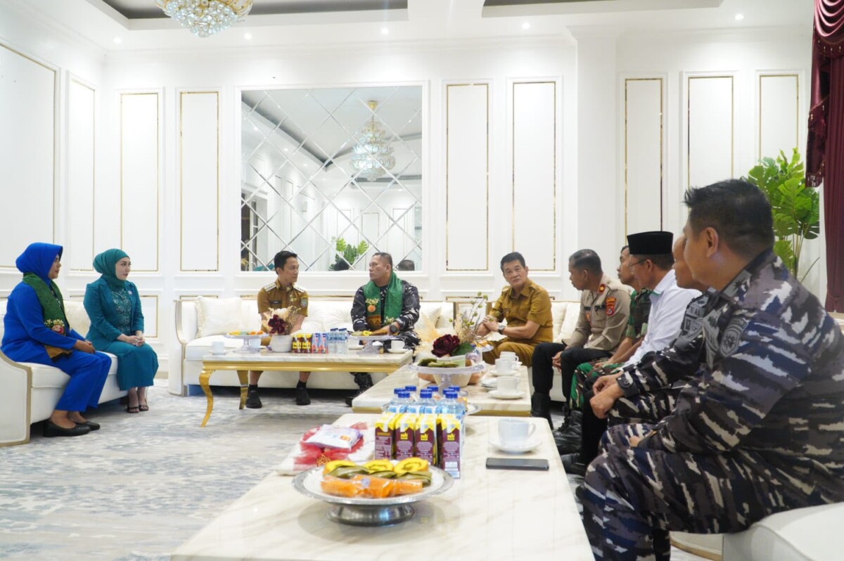 Bupati Ikbar Terima Kunjungan Danlanal Kendari
